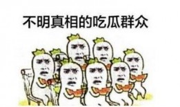 吃瓜群众反面例子