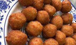 松瓜炸丸子吃