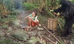 美女野人吃瓜,揭秘娱乐圈幕后风云