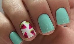 瓜哥吃瓜美甲图片高清,时尚潮流新风向