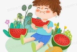 吃瓜少年照片高清图片,吃瓜少年照片背后的故事